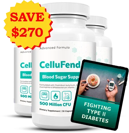 CelluFend 3 Bottles package