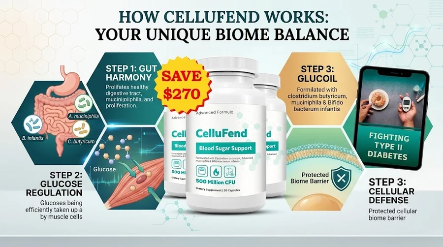 CelluFend daily wellness routine